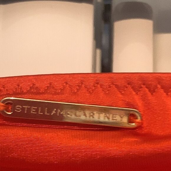 NWT Stella McCartney Draped classic bikini size M orange - Picture 7 of 10